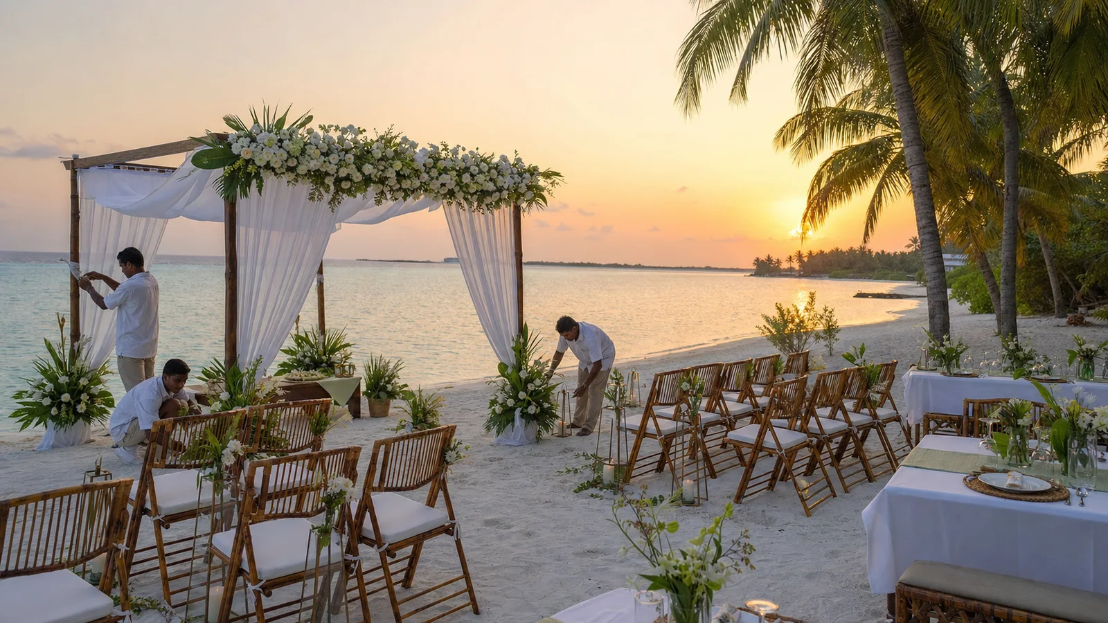 Kavaratti Event Seating Hire — service beach wedding