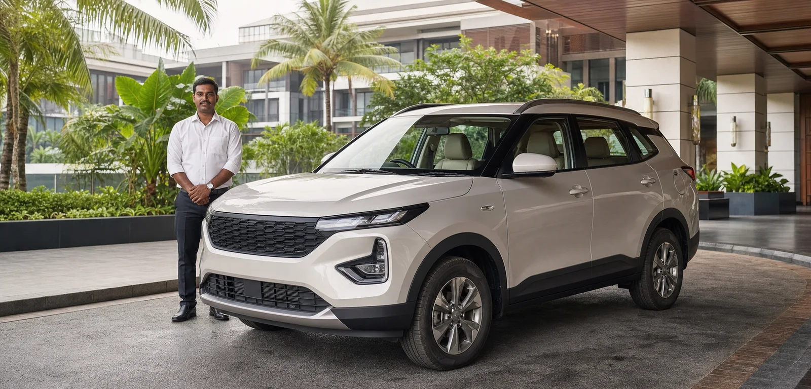 Kochi Airport Car with Driver — vehicle kochi suv