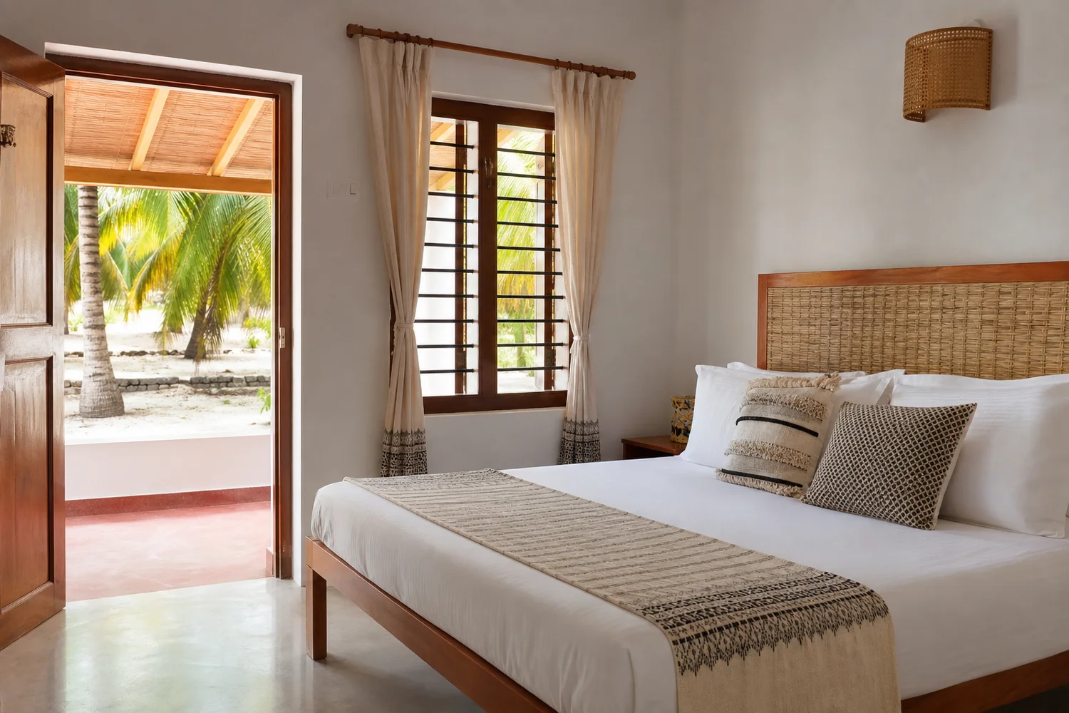 Amini Garden Guest Room — stay island homestay