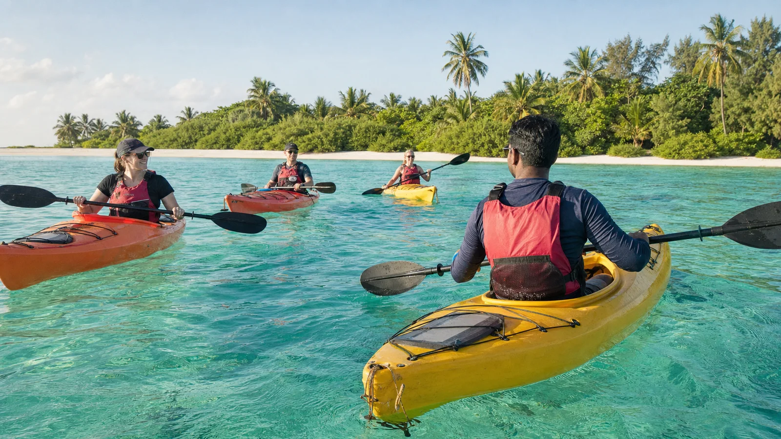 Kavaratti Morning Paddle — activity lagoon kayak